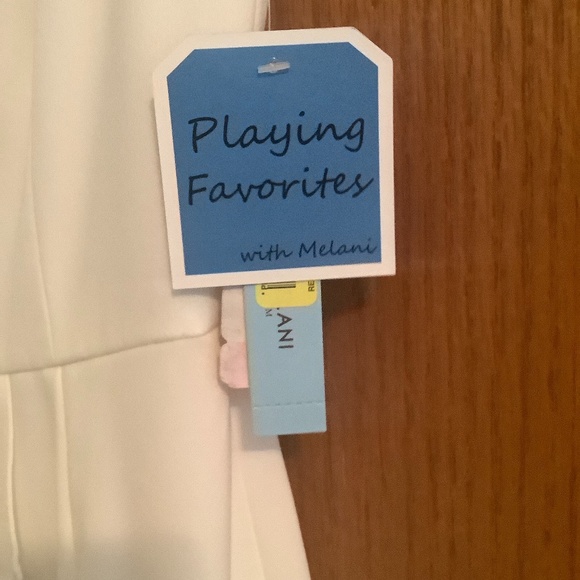 Antonio Melanie • White Peplum Sheath Dress - Picture 2 of 7